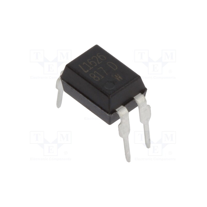 10 pcs : LTV-817-D - Optocoupler, THT, Ch: 1, OUT: transistor, Uinsul: 5kV, Uce: 35V, DIP4