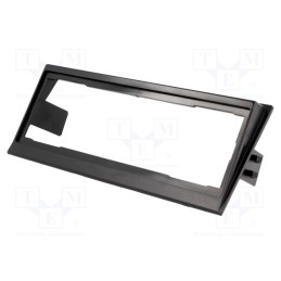 10 pcs : - Radio frame, Volvo, 1 DIN, black