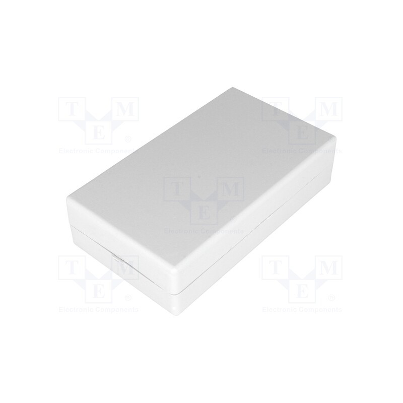 10 pcs : KM-37B GY - Enclosure: multipurpose, X: 75mm, Y: 130mm, Z: 34mm, ABS, grey