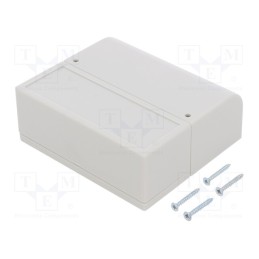 10 pcs : KM-123G - Enclosure: wall mounting, X: 85.1mm, Y: 96.6mm, Z: 35.7mm, ABS