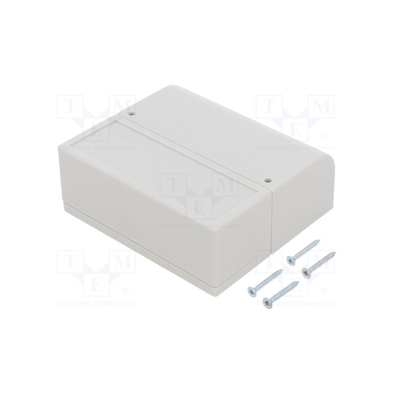 10 pcs : KM-123G - Enclosure: wall mounting, X: 85.1mm, Y: 96.6mm, Z: 35.7mm, ABS