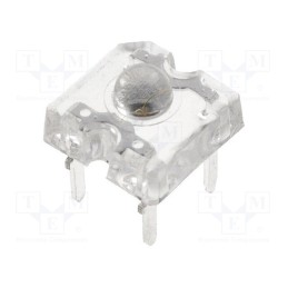 10 pcs : OSO5PAZ161D - LED Super Flux, 7.62x7.62mm, orange, 2500÷5000mcd, 60°, 20mA