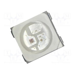 10 pcs : N0M50S18IC - Programmable LED, SMD, 5050,PLCC4, RGB, 5x5x1.47mm, 120°, 3.8÷5.5V