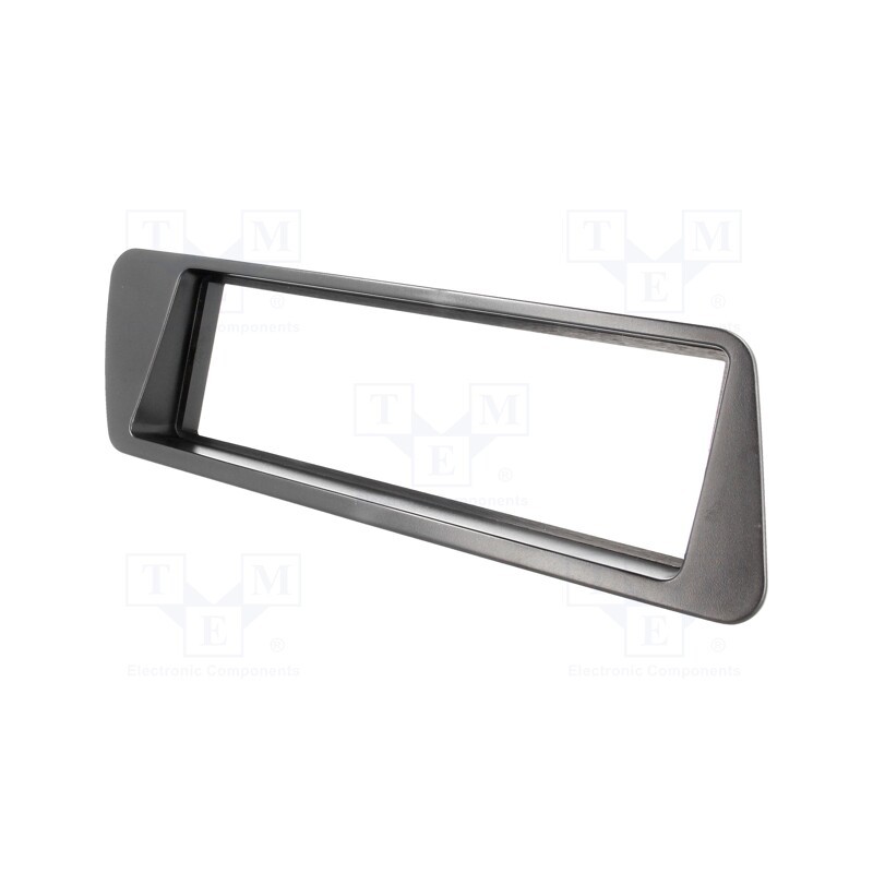 10 pcs : - Radio frame, Peugeot, 1 DIN, black
