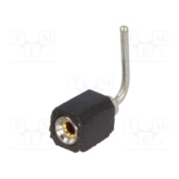 50 pcs : DS1002-01-1*1R13 - Socket, pin strips, female, PIN: 1, turned contacts, angled 90°