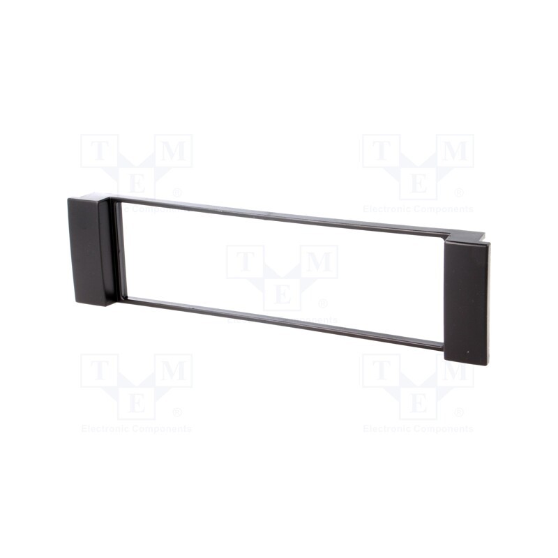 10 pcs : - Radio frame, Audi,Seat, 1 DIN, black