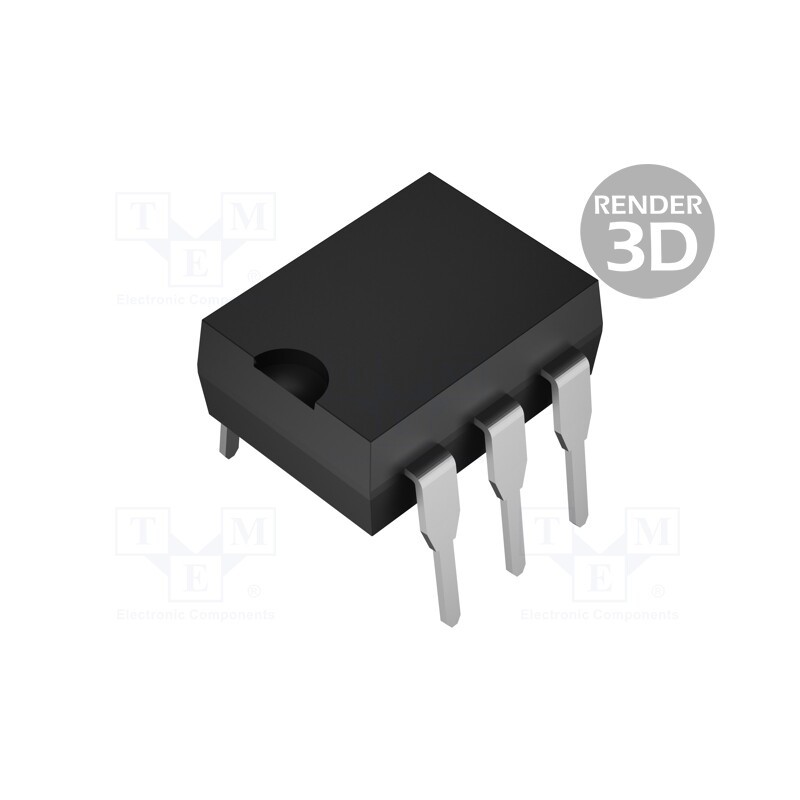 10 pcs : 4N25-V - Optocoupler, THT, Ch: 1, OUT: transistor, Uinsul: 2.5kV, Uce: 30V