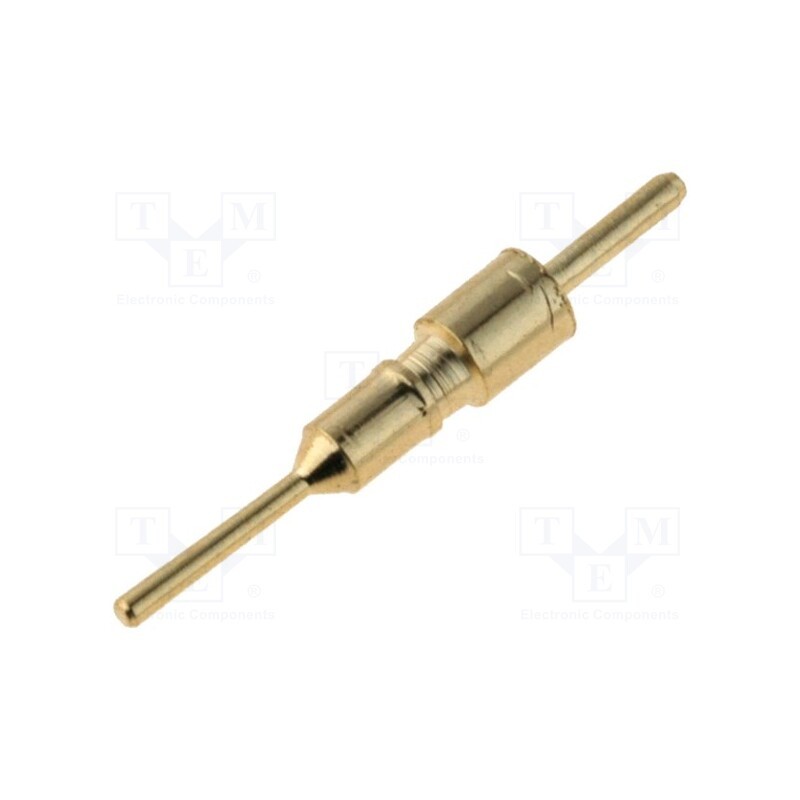 50 pcs : DS1006-11-8-B - Pin header, pin strips, male, PIN: 1, straight, 2.54mm, THT, 1x1