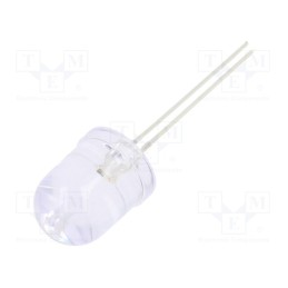 10 pcs : OSY5MSA131A - LED, 10mm, yellow, blinking, 5800÷6500mcd, 30°, 3÷5V, 20mA