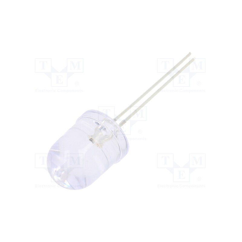10 pcs : OSY5MSA131A - LED, 10mm, yellow, blinking, 5800÷6500mcd, 30°, 3÷5V, 20mA