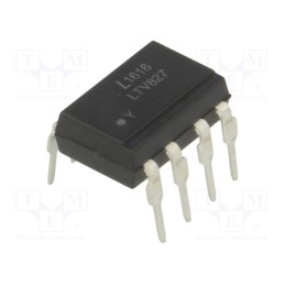10 pcs : LTV-827 - Optocoupler, THT, Ch: 2, OUT: transistor, Uinsul: 5kV, Uce: 35V, DIP8
