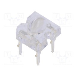 10 pcs : OSB56LZG71D - LED Super Flux, oval, 7.62x7.62mm, blue, 4200÷5800mcd, 30mA