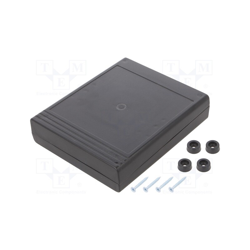 10 pcs : Z28 ABS - Enclosure: desktop, X: 119mm, Y: 143mm, Z: 27mm, ABS, black
