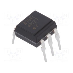 10 pcs : 4N27 - Optocoupler, THT, Ch: 1, OUT: transistor, Uinsul: 1.5kV, Uce: 30V