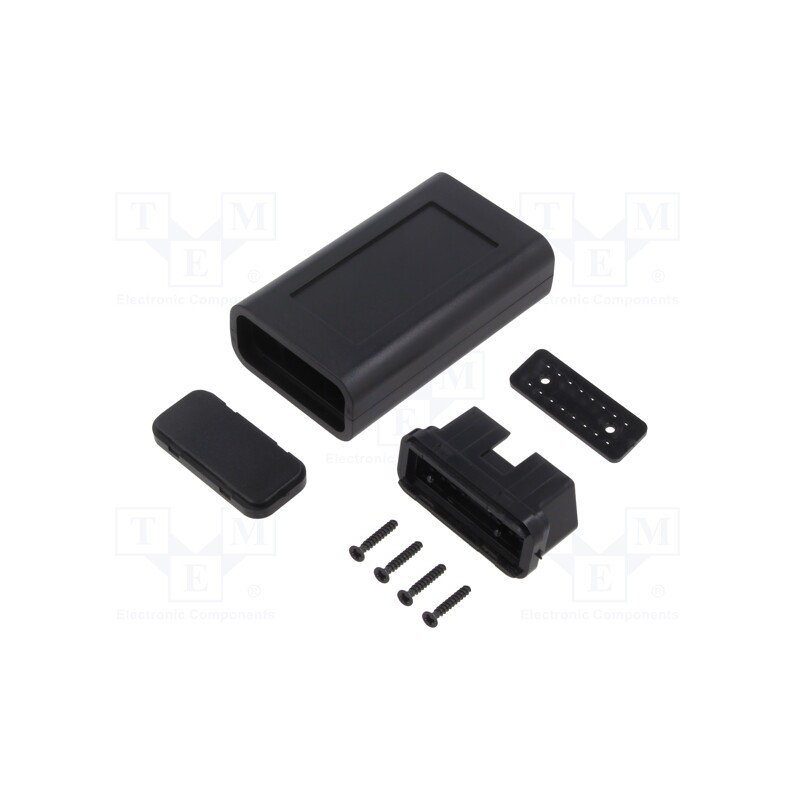 10 pcs : ZOBD SET ABS - Enclosure: OBD, X: 47.4mm, Y: 94.6mm, Z: 23.45mm, ABS, black