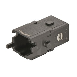 1 pcs - HARTING Heavy Duty Power Connector Insert, 10A, Male, Han 1A Series, 5 Contacts