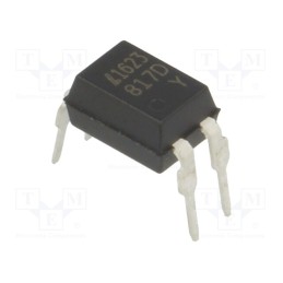 10 pcs : LTV-817 - Optocoupler, THT, Ch: 1, OUT: transistor, Uinsul: 5kV, Uce: 35V, DIP4