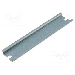 10 pcs : EKV 12 - DIN rail, steel, W: 35mm, L: 160mm, Plating: zinc