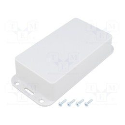 10 pcs : KM-122 GY - Enclosure: multipurpose, X: 63mm, Y: 138mm, Z: 30mm, ABS, grey