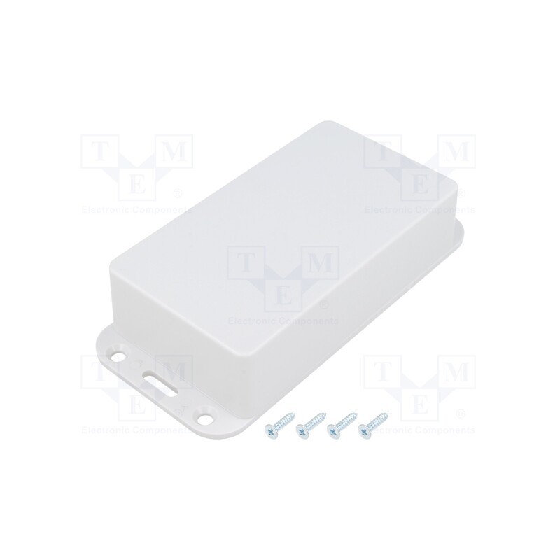 10 pcs : KM-122 GY - Enclosure: multipurpose, X: 63mm, Y: 138mm, Z: 30mm, ABS, grey