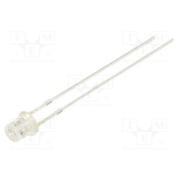 10 pcs : OSG8HS34E1A - LED, 3mm, yellow green, blinking, 45÷68mcd, 140°, 3÷5V, 20mA, 1.8Hz