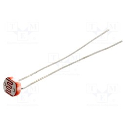 10 pcs : PGM5516 - Photoresistor, 90mW, 5÷10kΩ, 540nm, THT, 100VDC, ØLED: 5mm
