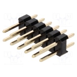 50 pcs : DS1021-2*6SF11-B - Pin header, pin strips, male, PIN: 12, straight, 2.54mm, THT, 2x6