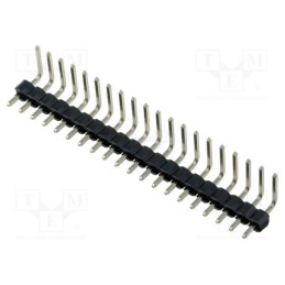 50 pcs : DS1022-1*20RUF1-1 - Pin header, pin strips, male, PIN: 20, angled 90°, 2.54mm, THT, 1x20