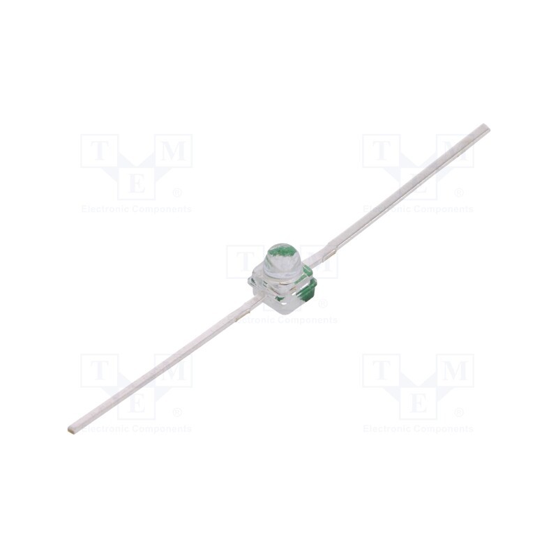 10 pcs : OSG5212411C - LED, SMD, Gull wing, green, 10000÷12000mcd, 2.15x2.4x2.7mm, 10°