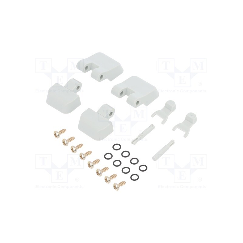 10 set : ZHINGE10 PC - Set of hinges, polycarbonate, for enclosures, ZP240190105, 2pcs.