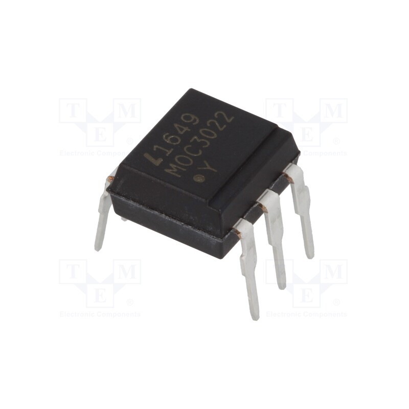 10 pcs : MOC3022 - Optotriac, 5kV, Uout: 400V, without zero voltage crossing driver