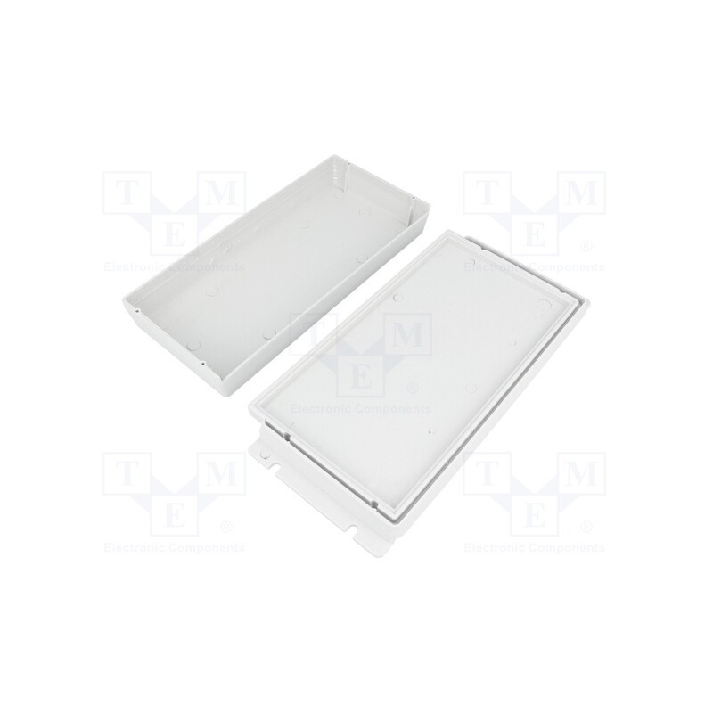 10 pcs : KM-30 GY - Enclosure: specialist, X: 180mm, Y: 98mm, Z: 34mm, ABS, grey