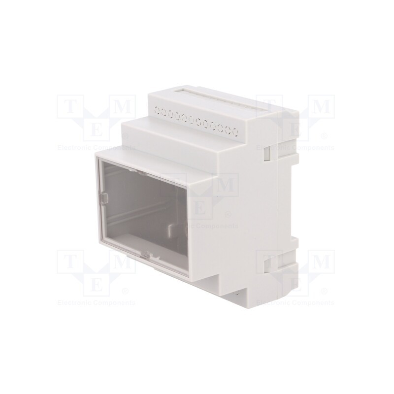 10 pcs : Z108JFP PS - Enclosure: for DIN rail mounting, Y: 90mm, X: 70mm, Z: 65mm, grey