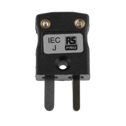 1 pcs - RS PRO In-Line Thermocouple Connector for Use with Type J Thermocouple, Miniature Size, IEC Standard
