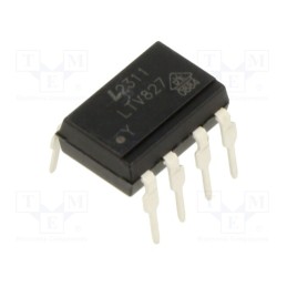 10 pcs : LTV827-V - Optocoupler, THT, Ch: 2, OUT: transistor, Uinsul: 5kV, Uce: 35V, DIP8