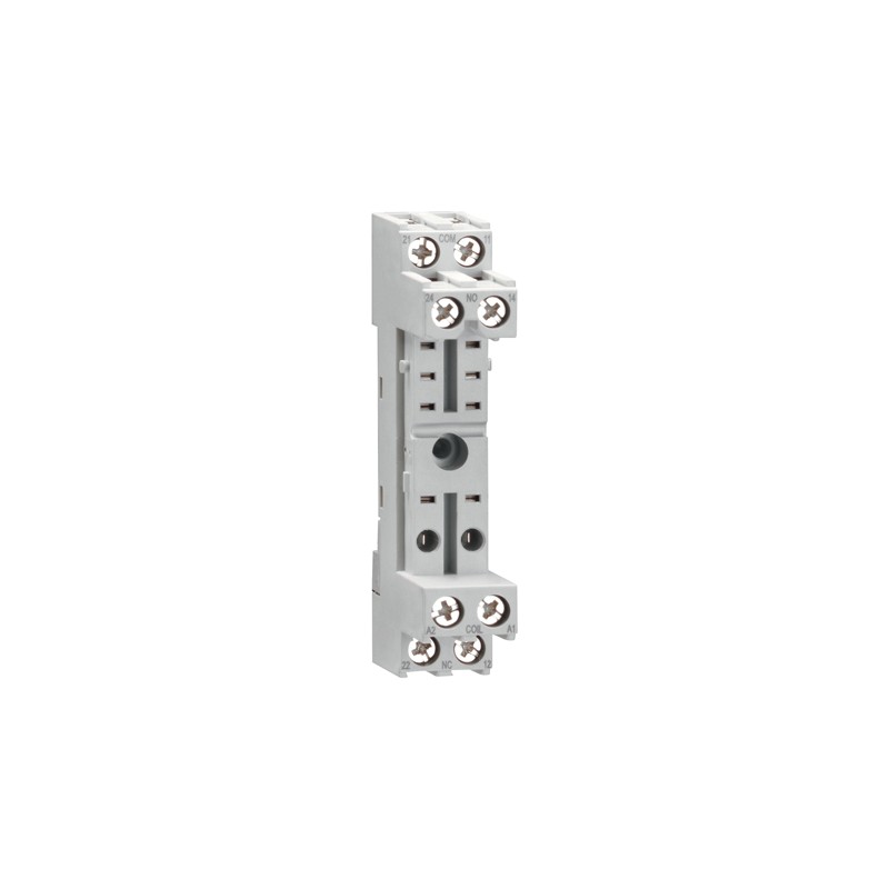 1 pcs - Lovato HR SERIES 230V ac DIN Rail Relay Socket, for use with Relay