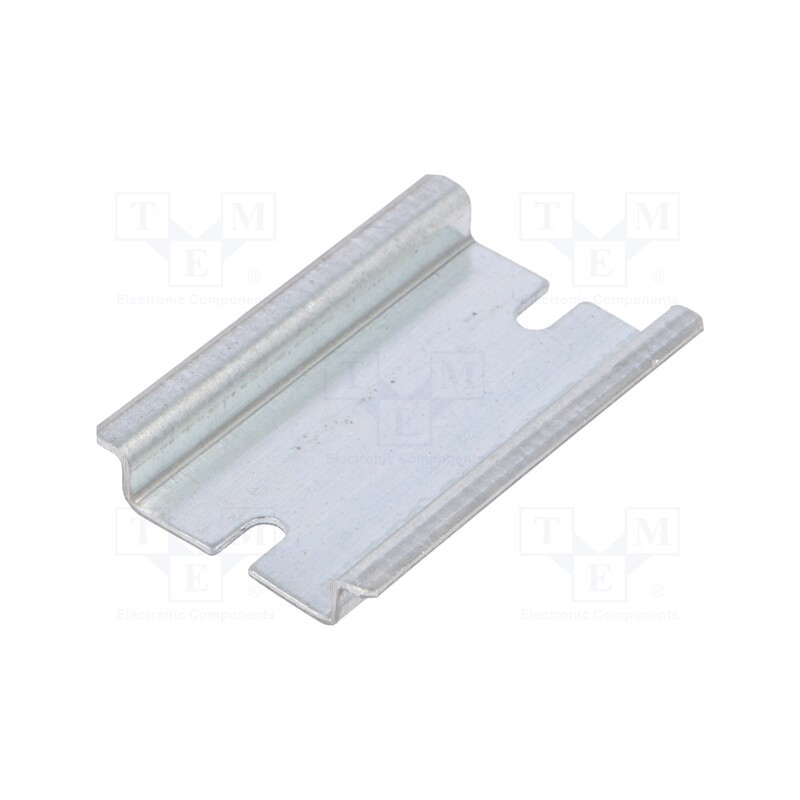 10 pcs : MIV 5 - DIN rail, steel, W: 35mm, L: 50mm, Series: MNX, Plating: zinc
