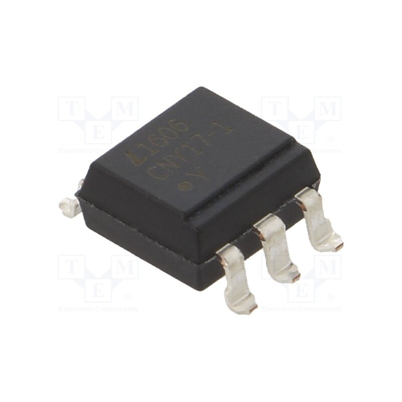 10 pcs : CNY17-1S-TA1 - Optocoupler, SMD, Ch: 1, OUT: transistor, Uinsul: 5kV, Uce: 70V, reel