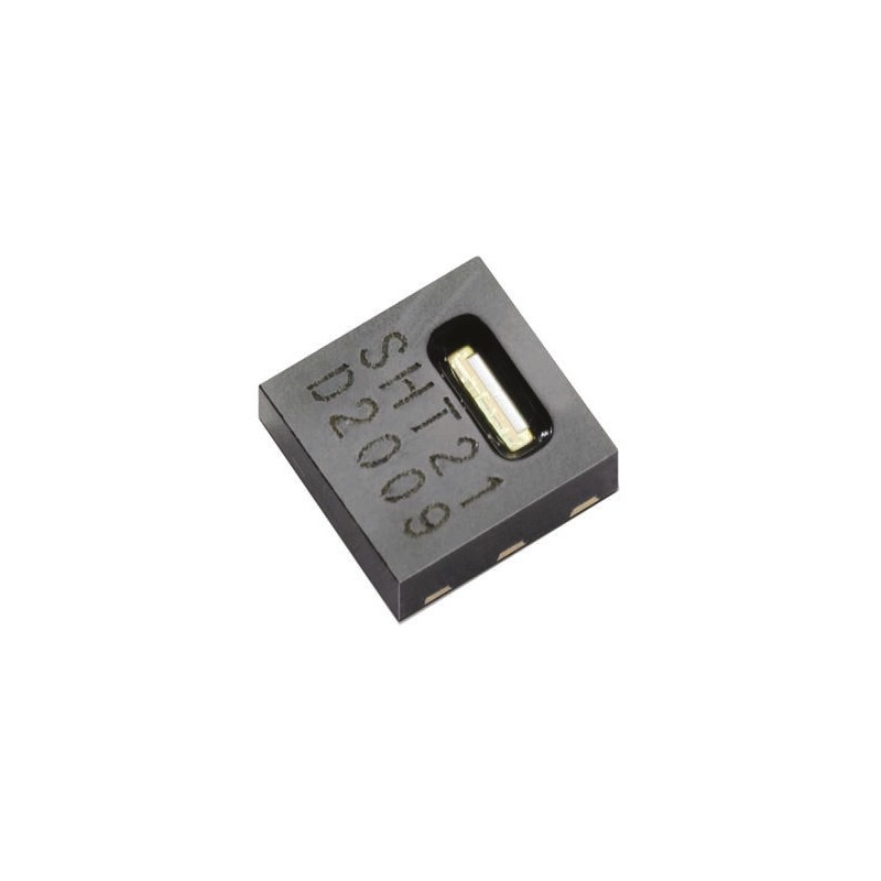 1 pcs - Sensirion Temperature & Humidity Sensor, Digital Output, Surface Mount, Serial-I2C, ±0.3 °C, ±2%RH, 6 Pins