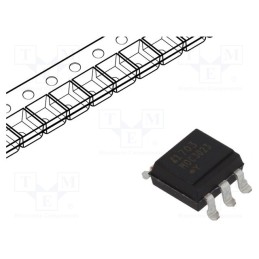 10 pcs : MOC3023S-TA1 - Optotriac, 5kV, Uout: 400V, without zero voltage crossing driver