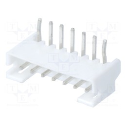 100 pcs : DS1066-7MRW6SA - Socket, wire-board, male, 2mm, PIN: 7, THT, 100V, 2A, tinned, -25÷85°C
