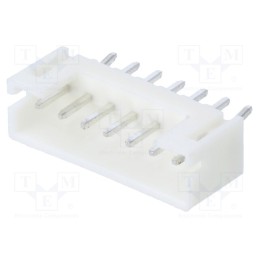 100 pcs : DS1066-7MVW6S - Socket, wire-board, male, 2mm, PIN: 7, THT, 100V, 2A, tinned, -25÷85°C