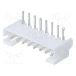 100 pcs : DS1066-8MRW6SA - Socket, wire-board, male, 2mm, PIN: 8, THT, 100V, 2A, tinned, -25÷85°C