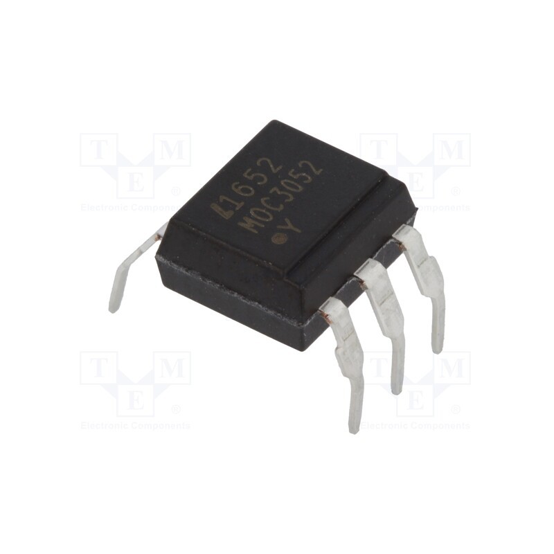 10 pcs : MOC3052M - Optotriac, 5kV, Uout: 600V, without zero voltage crossing driver