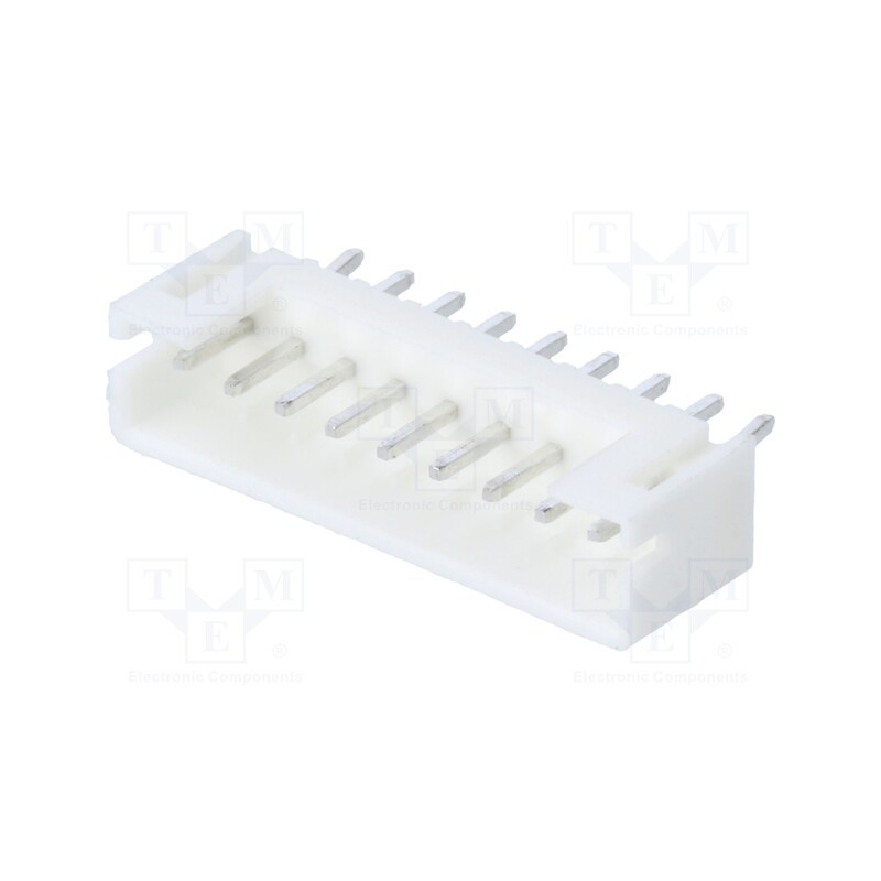 50 pcs : DS1066-9MVW6S - Socket, wire-board, male, 2mm, PIN: 9, THT, 100V, 2A, tinned, -25÷85°C