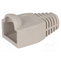 50 pcs : DS1124-03-PA - RJ45 plug boot, 6.5mm, grey