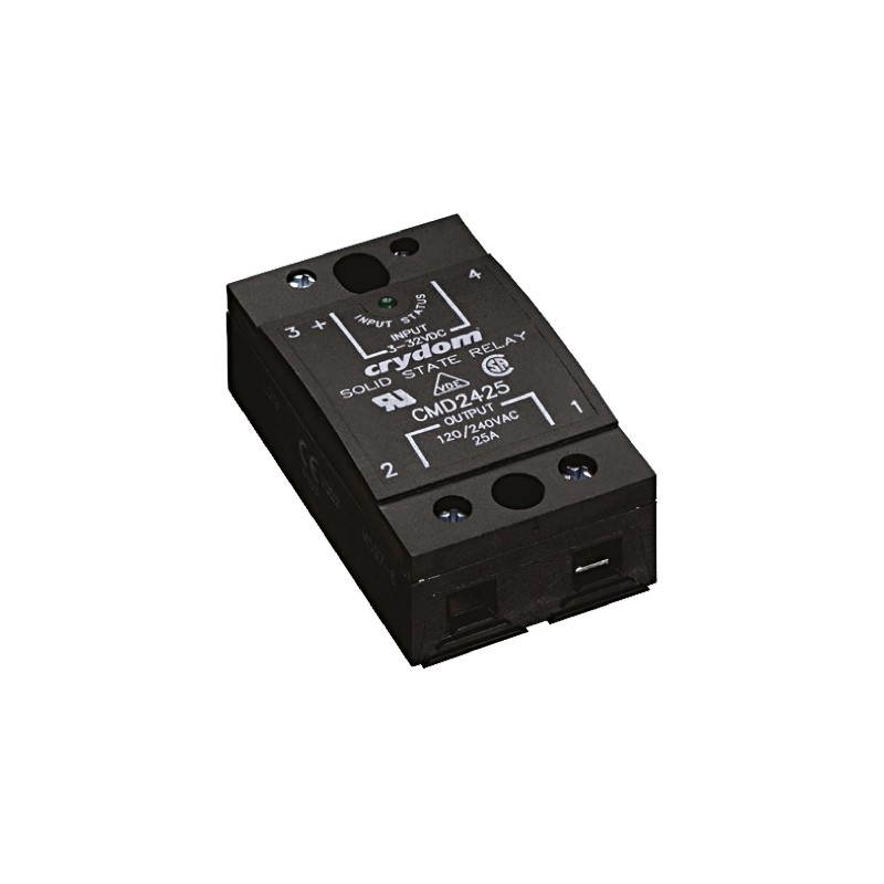 1 pcs - Sensata / Crydom Solid State Relay, 25 A Load, Panel Mount, 280 V Load, 32 V Control