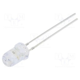 10 pcs : OSYBMF5A31A - LED, 5mm, yellow/blue, blinking, 1560÷2180mcd,3000÷4200mcd, 30°