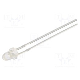 10 pcs : OSV4DL3211A - LED, UV, 15°, 20mA, P: 114mW, λd: 390÷400nm, 3÷3.8VDC, THT