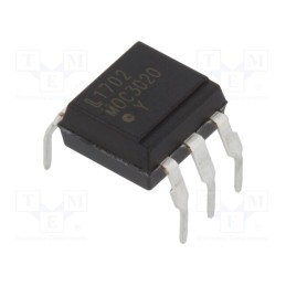 10 pcs : MOC3020M - Optotriac, 5kV, Uout: 400V, without zero voltage crossing driver